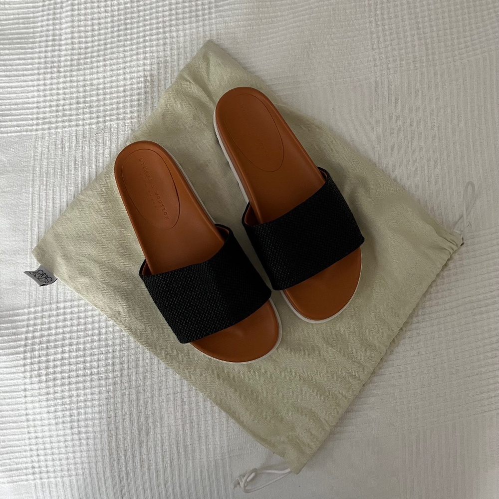 Raffia Natural Slip